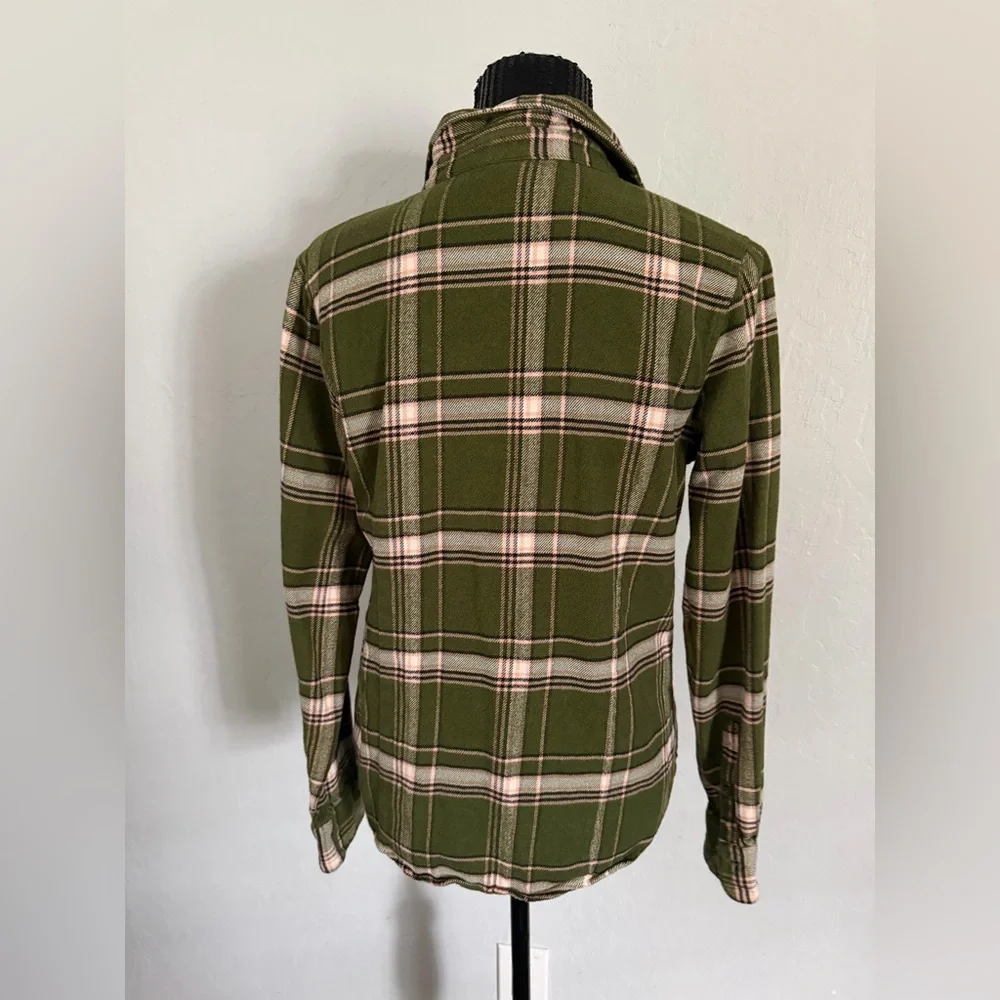 Womens Patagonia Organic Cotton Flannel Shirt Size S EUC - Picture 4 of 7